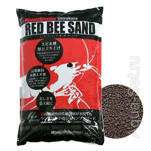 Грунт Shirakura Red Bee Sand 8 кг
